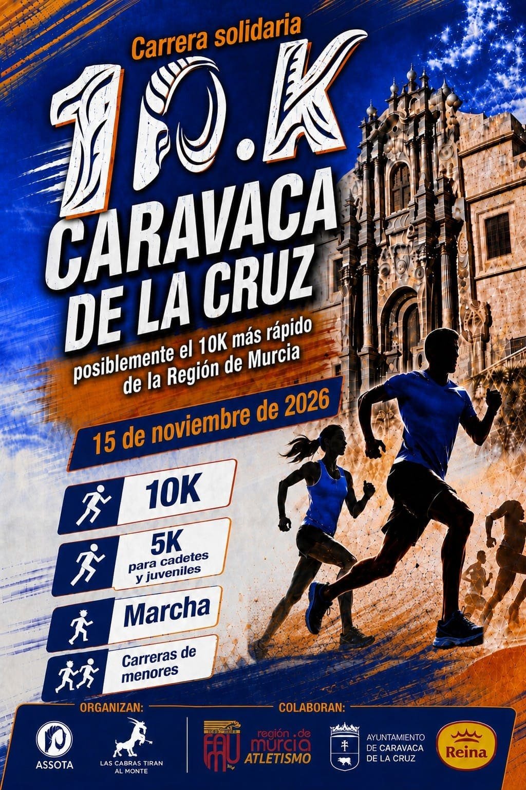 Cartel de III 10K Caravaca de la Cruz
