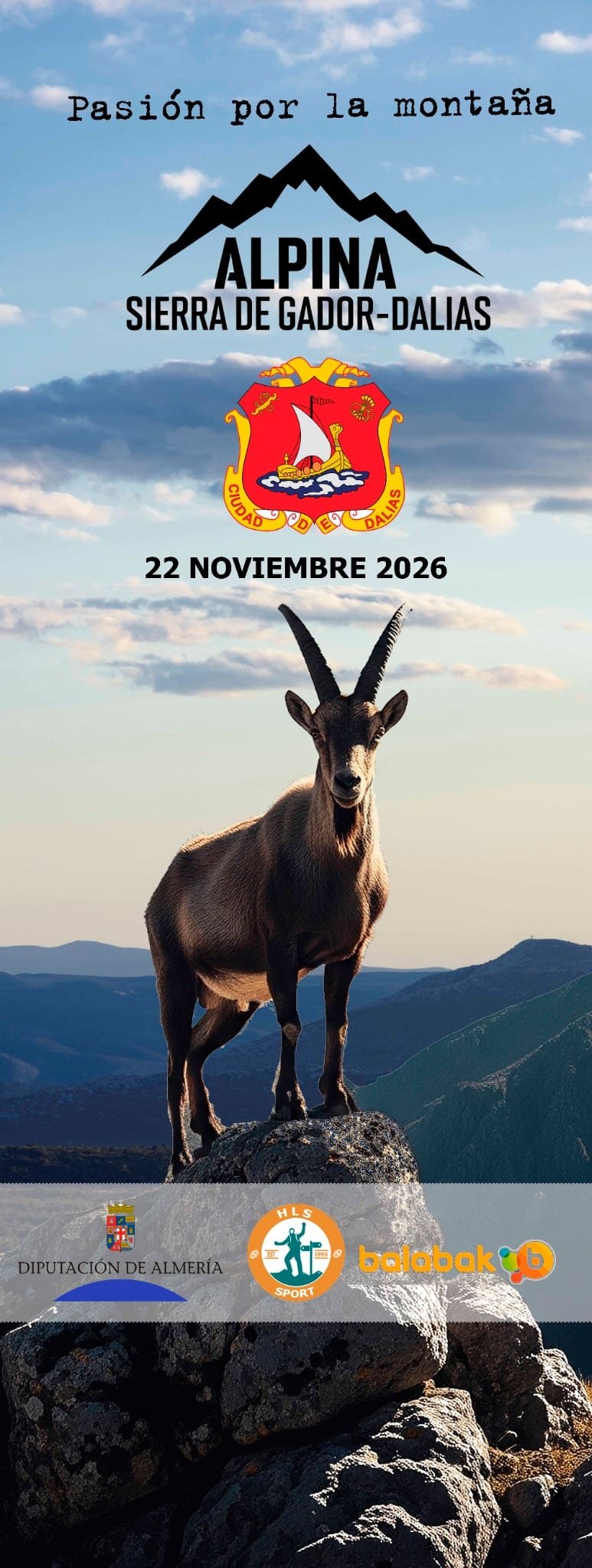 Cartel de Alpina Sierra de Gádor-Dalías