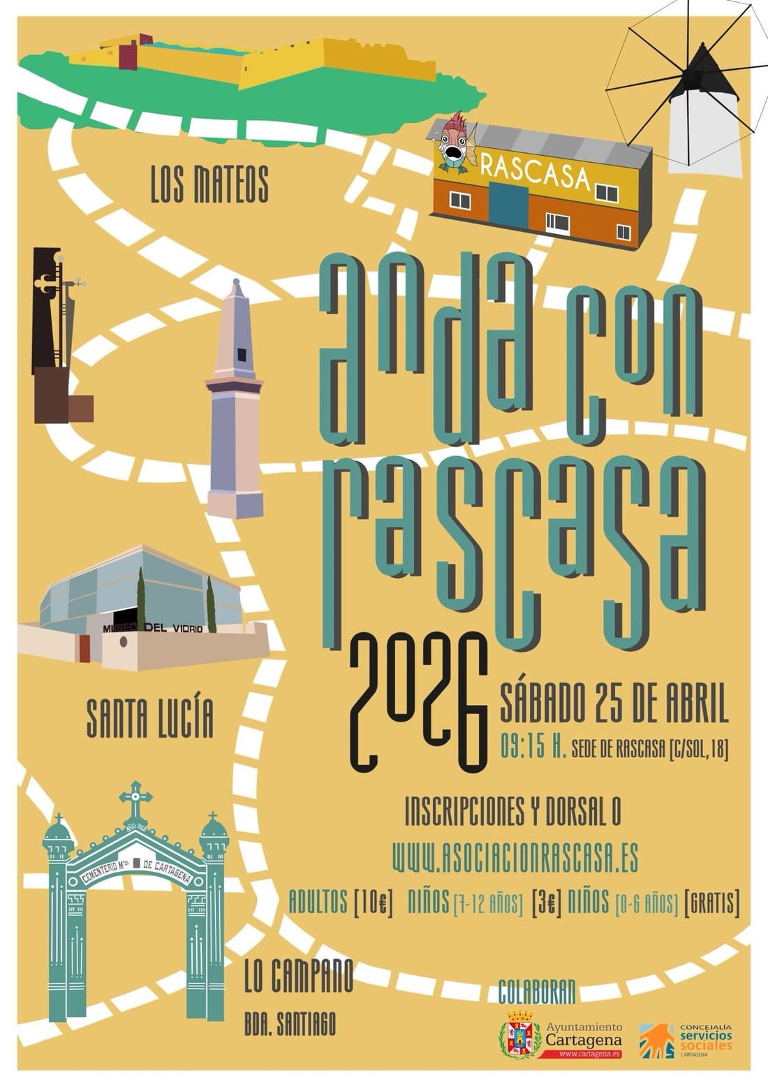Cartel de Anda con Rascasa