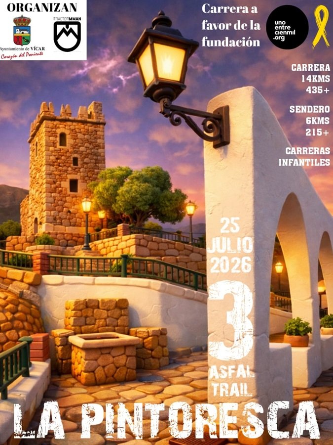 Cartel de Asfaltrail "la Pintoresca"