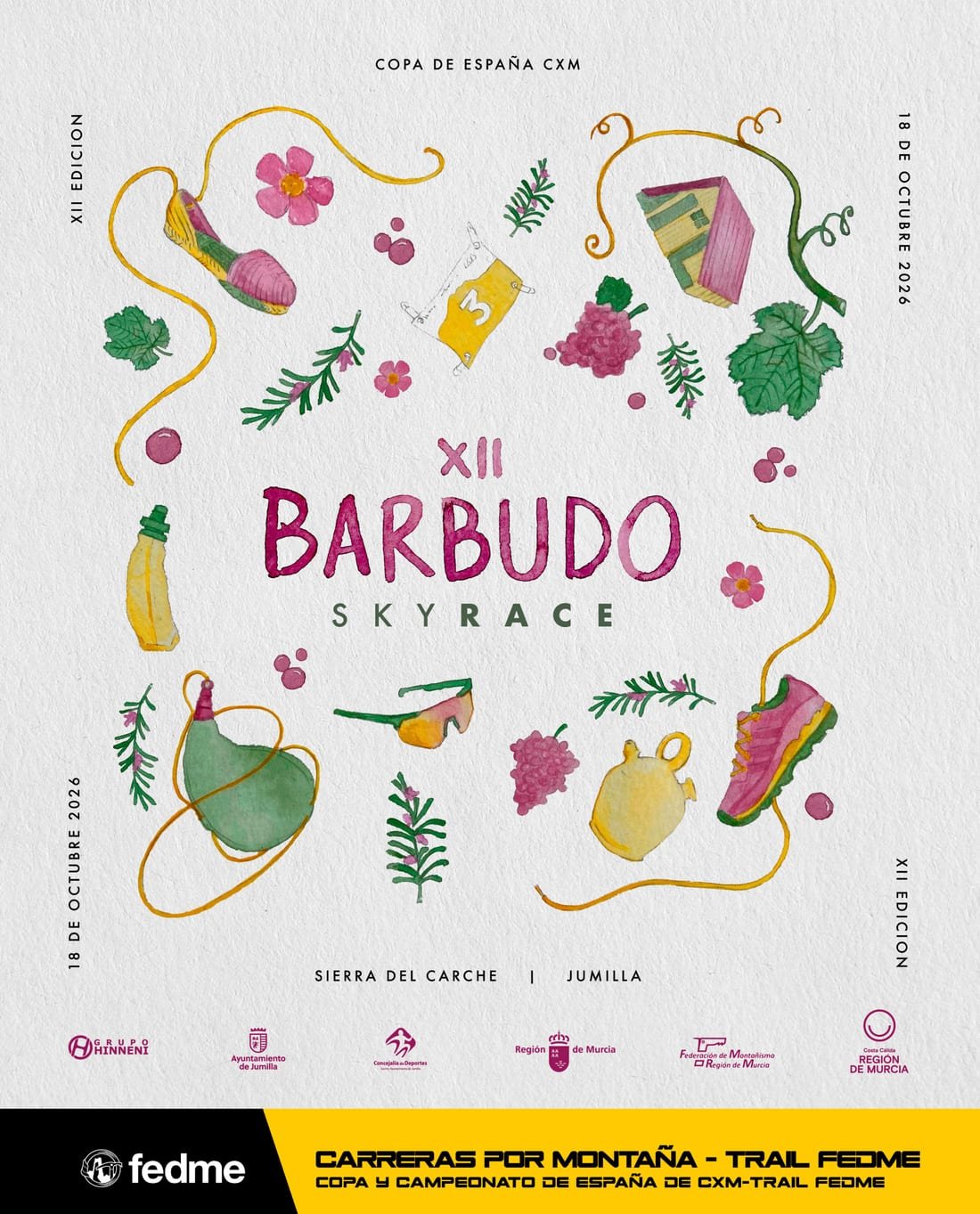 Cartel de XII Barbudo Sky Race