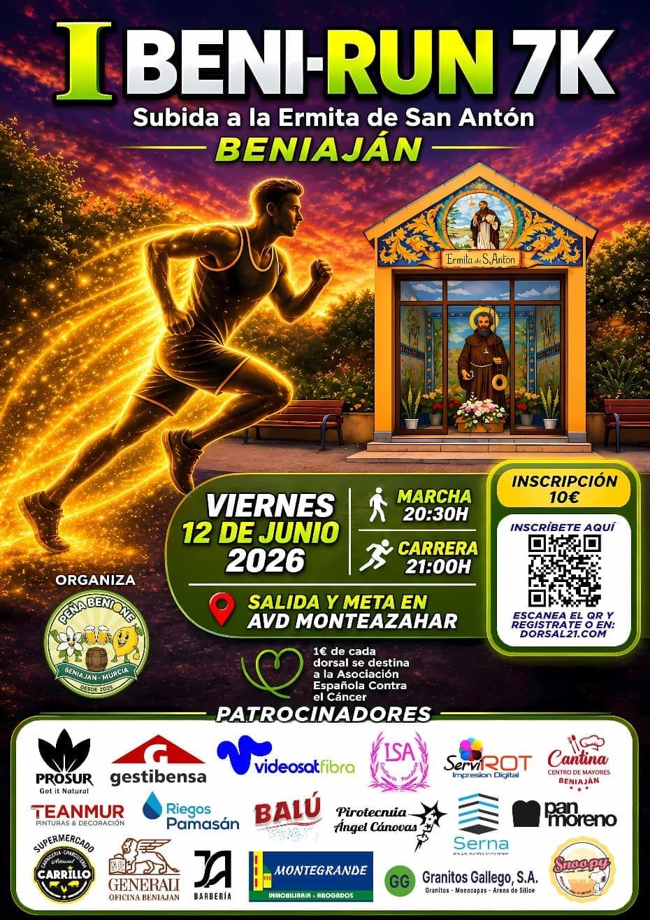 Cartel de Beni-Run 7K
