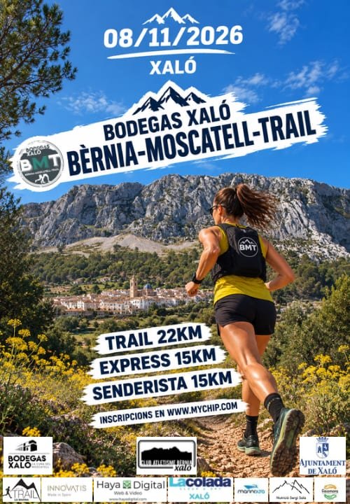 Cartel de Bèrnia Moscatell Trail