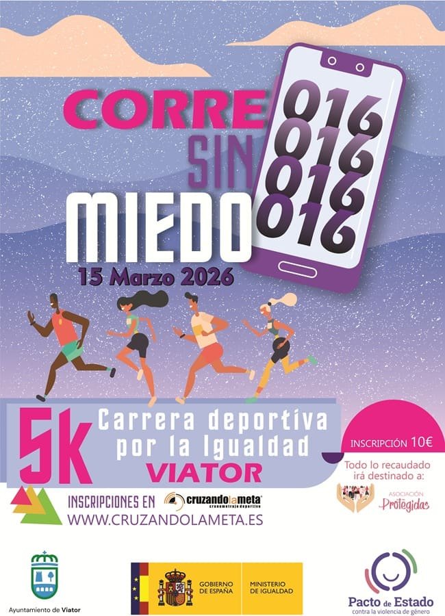 Cartel de Carrera Corre Sin Miedo 016