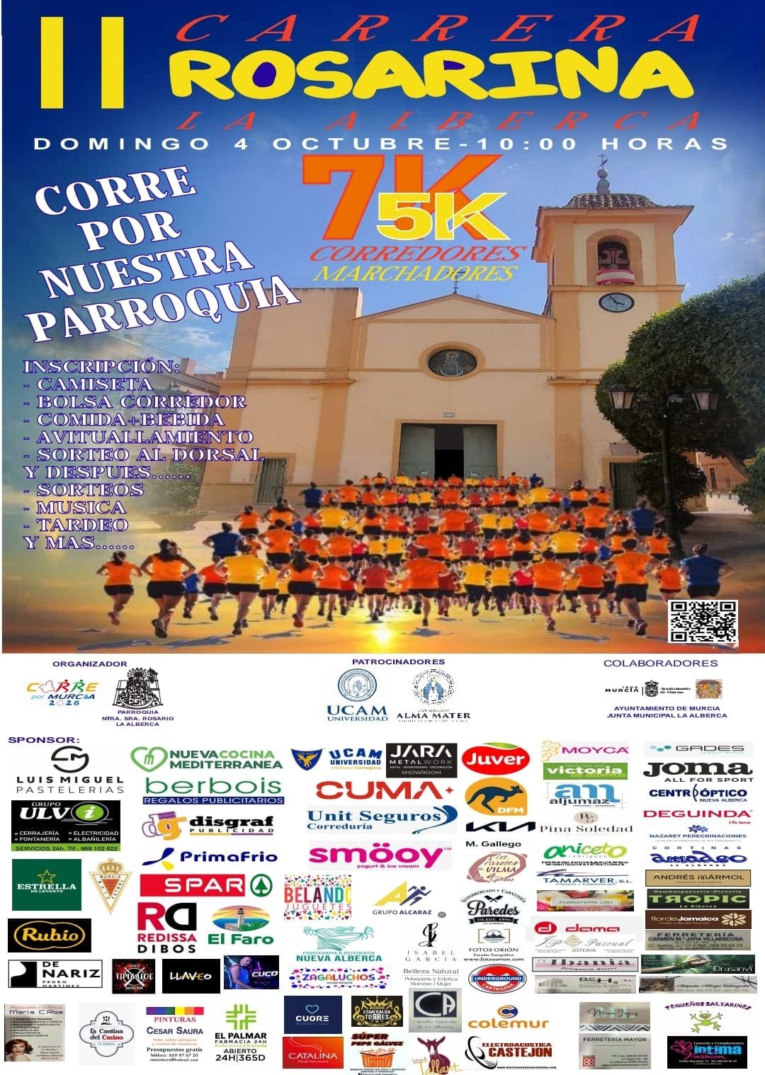 Cartel de II Carrera y Marcha Rosarina