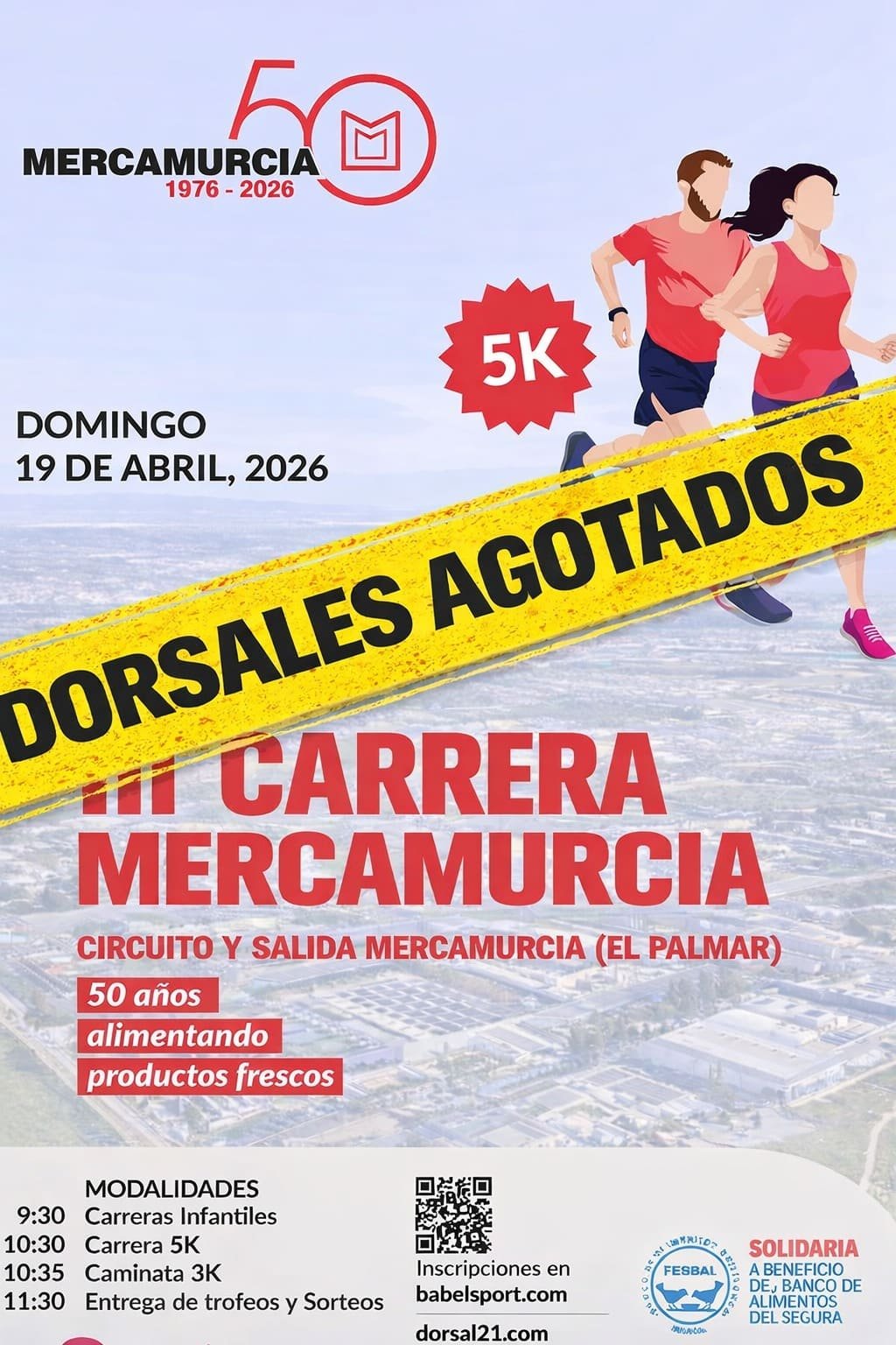 Cartel de Carrera Mercamurcia