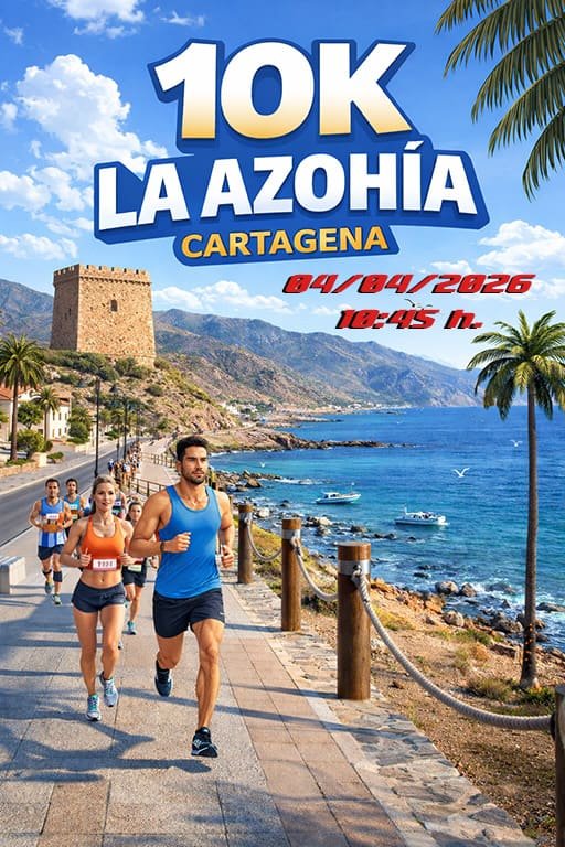 Cartel de Carrera Popular de La Azohía