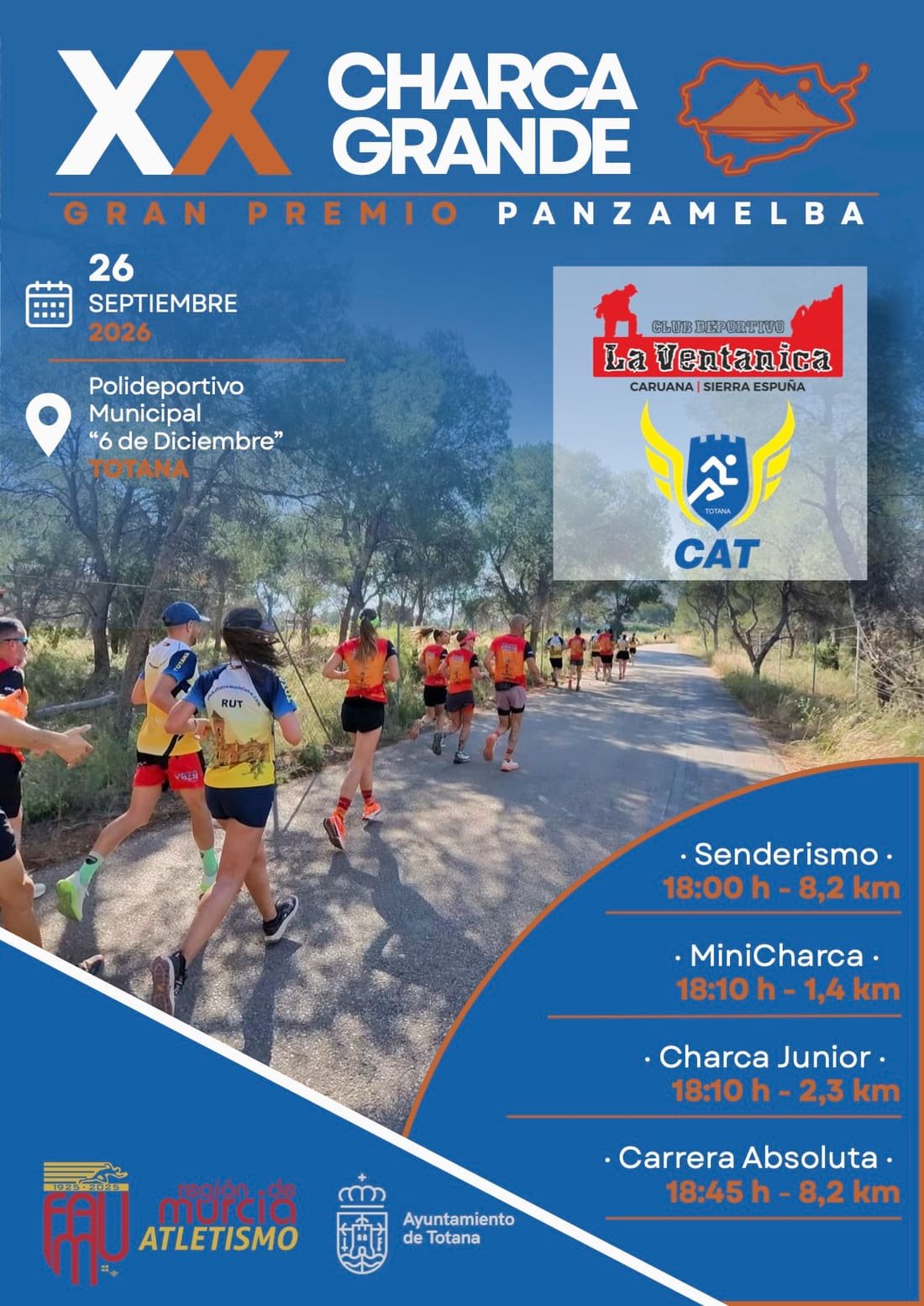 Cartel de XX Charca Grande