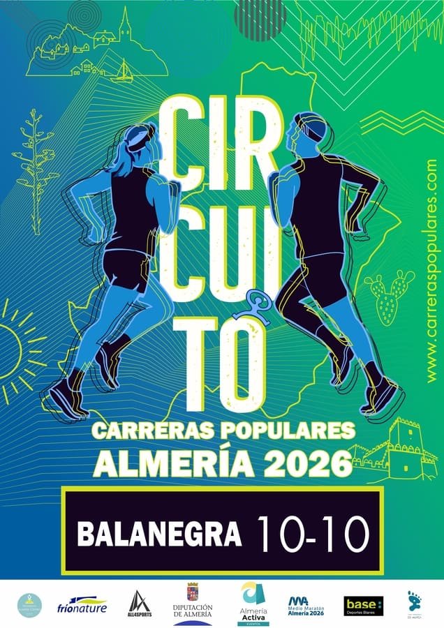 Cartel de Carrera Popular de Balanegra