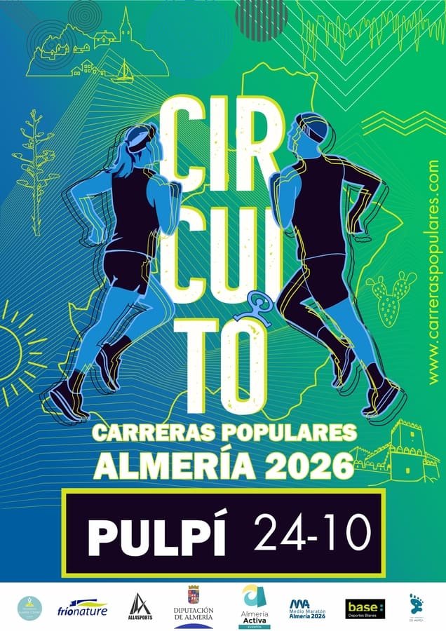 Cartel de Carrera Popular de Pulpí