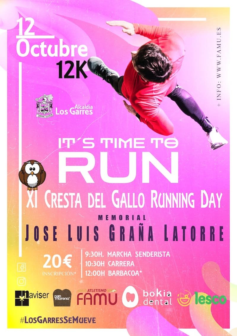 Cartel de XI Cresta del Gallo Running Day