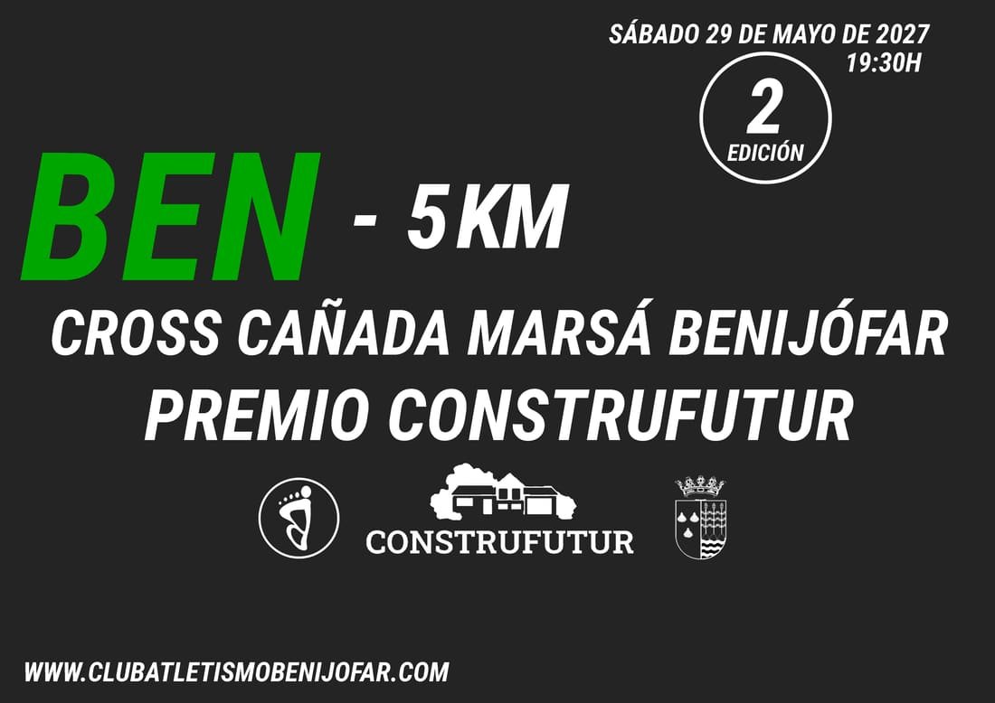 Cartel de Cross Cañada Marsá