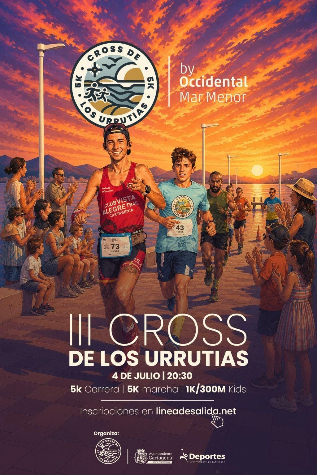 Cartel de Cross los Urrutias