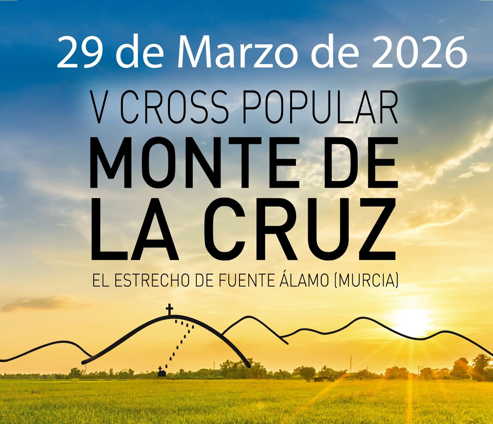 Cartel de Cross Popular Monte de la Cruz