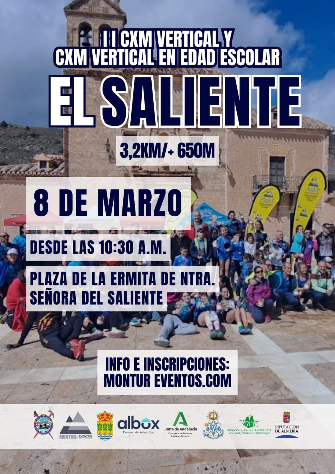 Cartel de CXM Vertical el Saliente