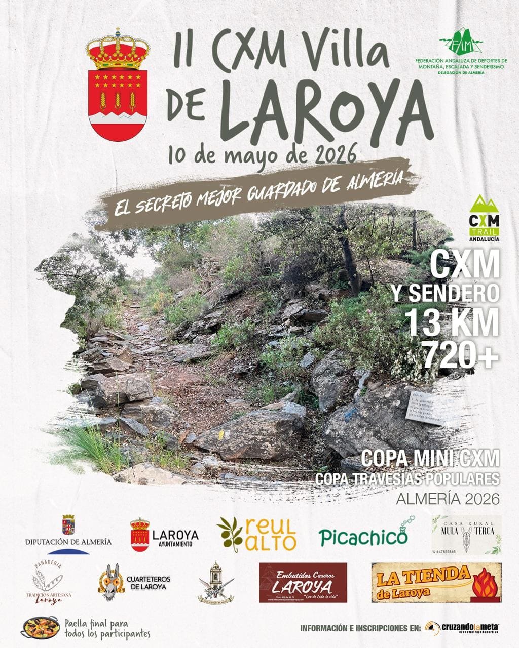 Cartel de CXM Villa de Laroya