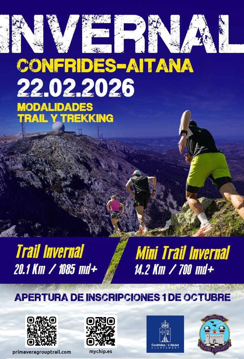 Cartel de Invernal Confrides-aitana