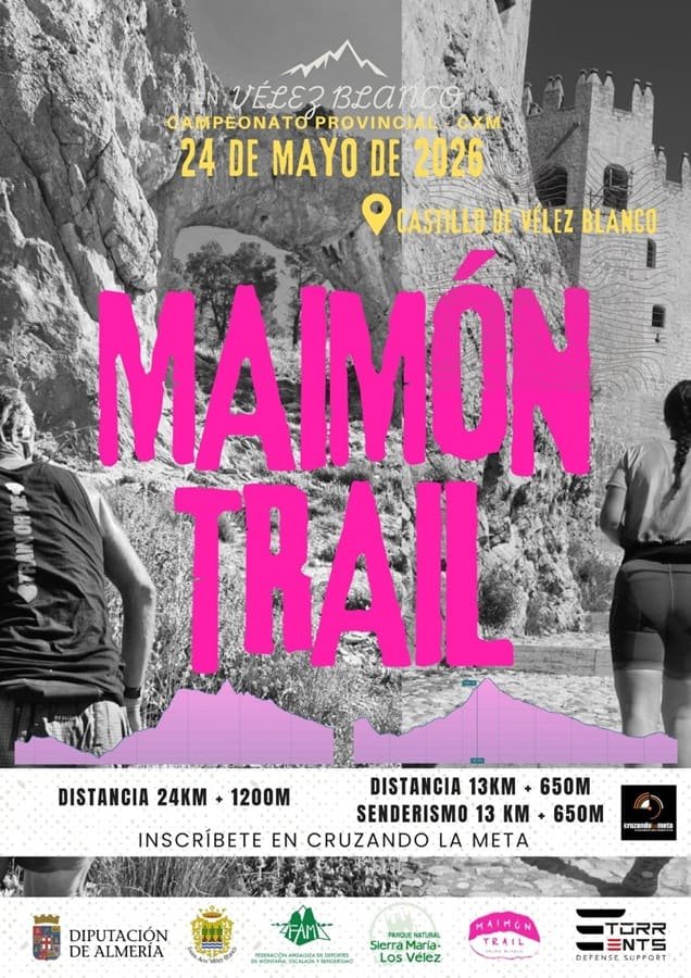 Cartel de Maimón Trail y Senderismo