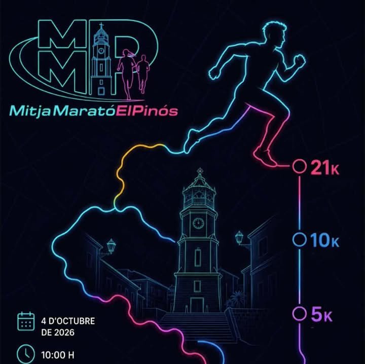 Cartel de Media Maratón de Pinoso