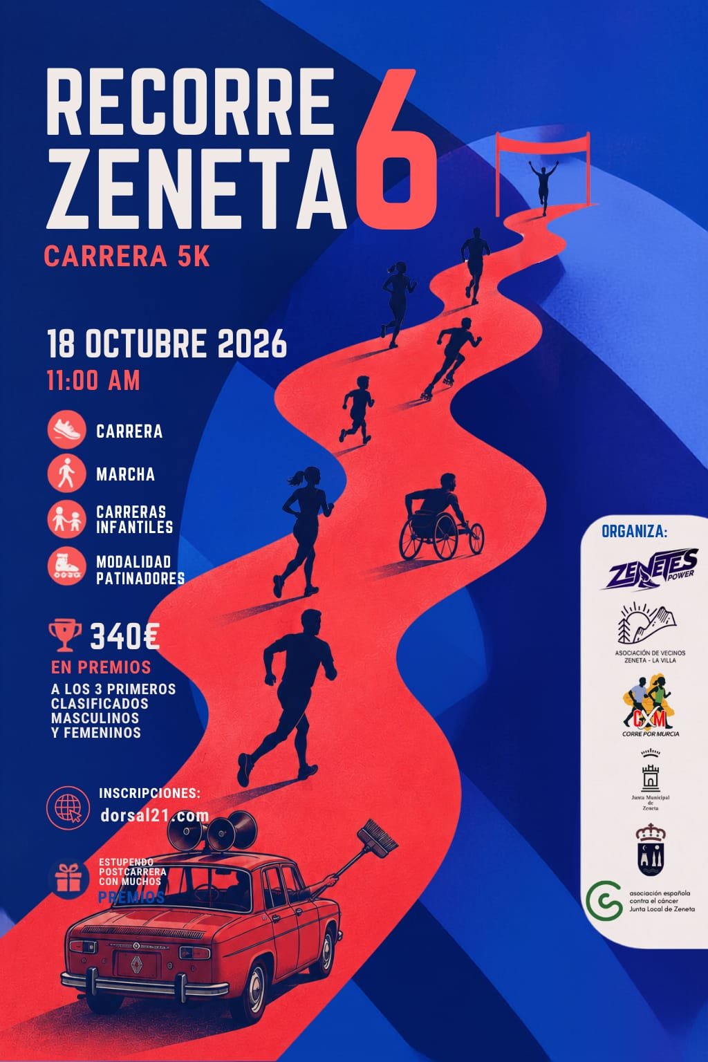 Cartel de VI Recorre Zeneta