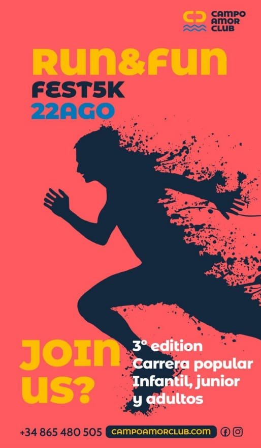 Cartel de Run & Fun Fest Campoamor