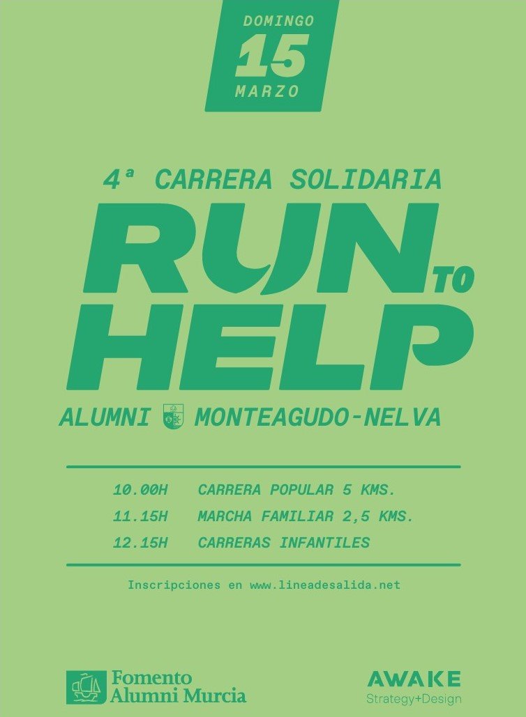 Cartel de Run to Help