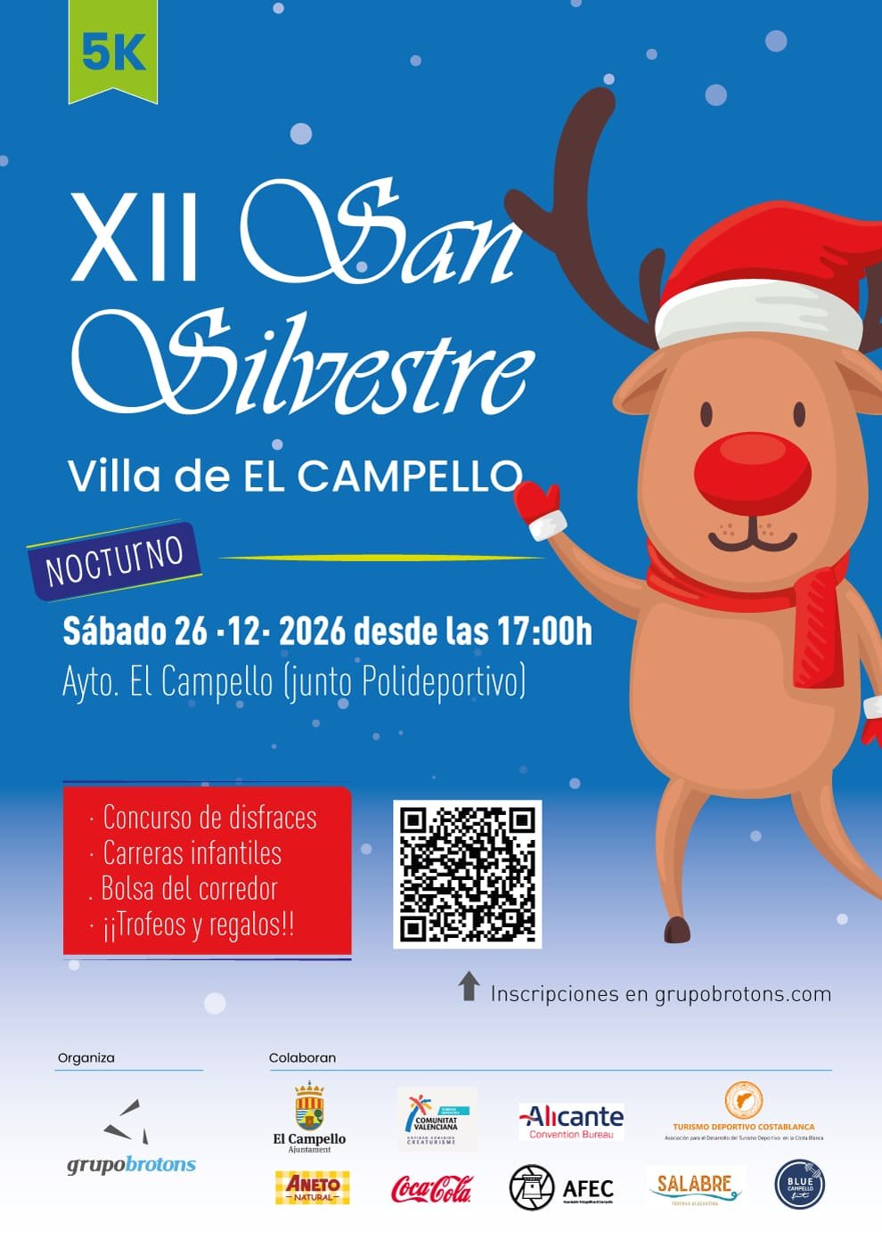 Cartel de San Silvestre Villa de El Campello