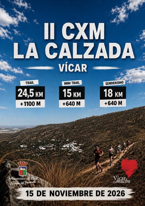 Cartel de Trail la Calzada