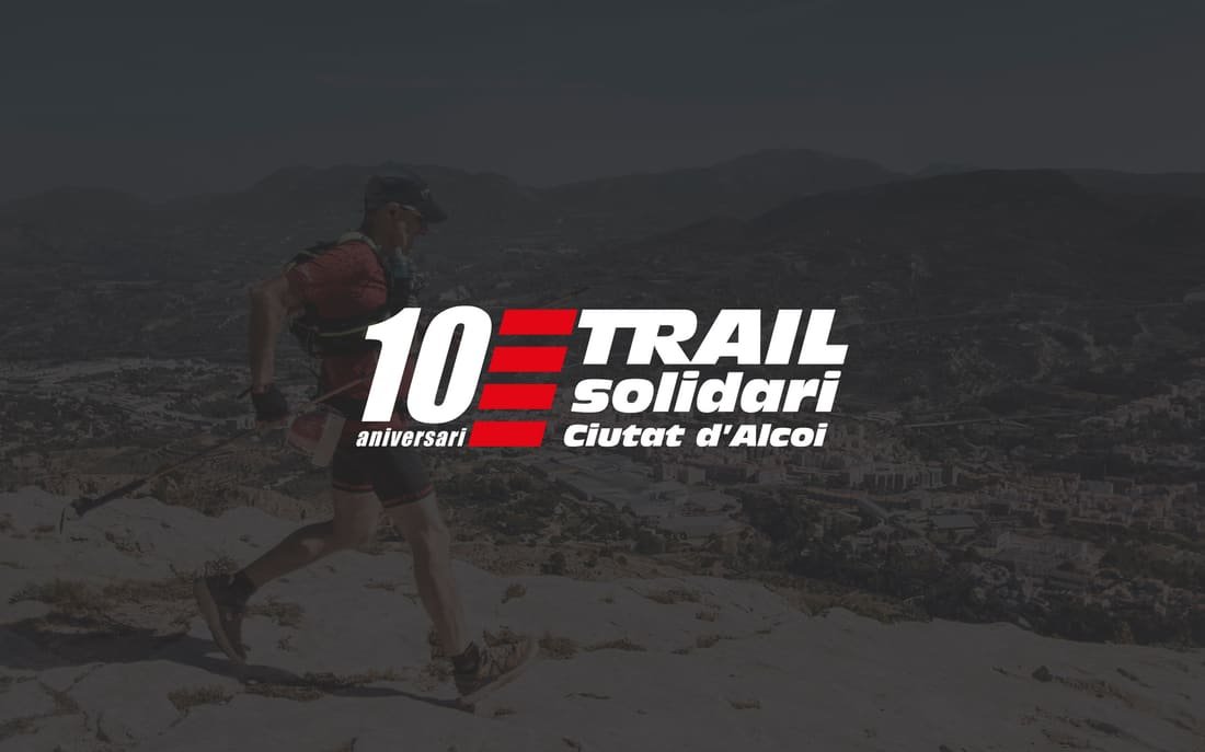 Cartel de X Trail Solidari Ciutat d'Alcoi