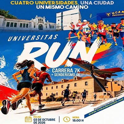 Cartel de I Universitas Run