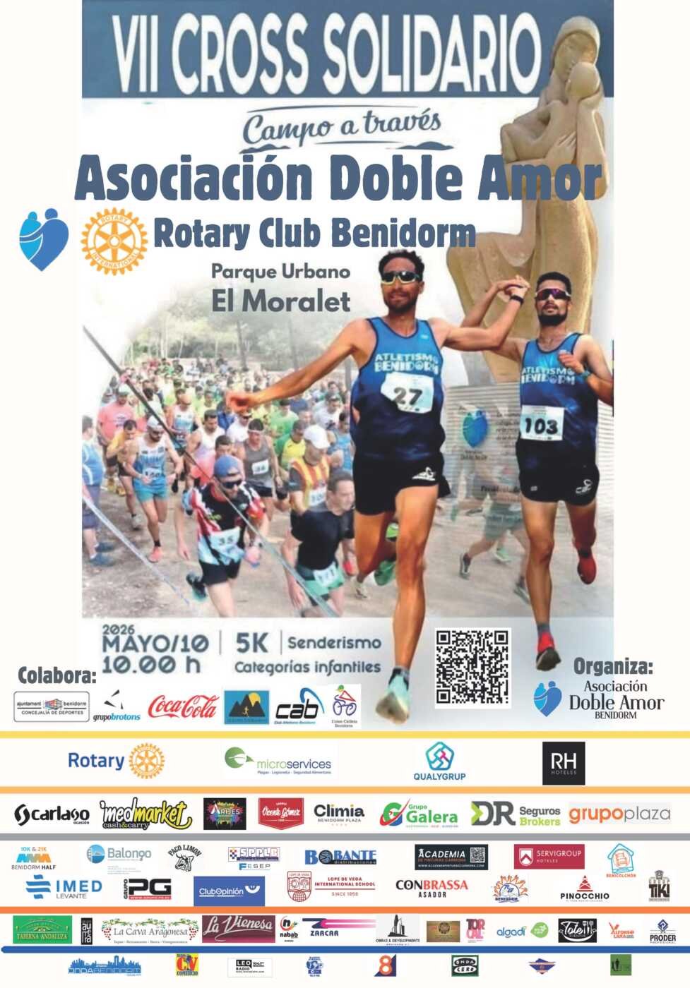 Cartel de VII Cross Solidario Doble Amor