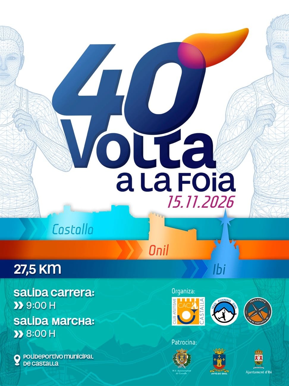 Cartel de 40a Volta a la Foia