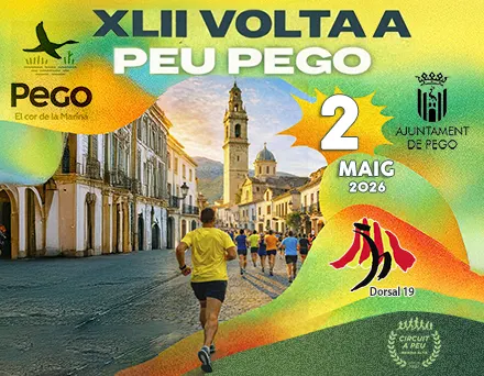 Cartel de Volta a Peu Pego
