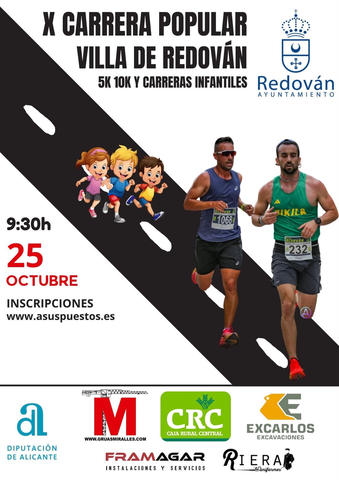 Cartel de X Carrera Popular Villa de Redován