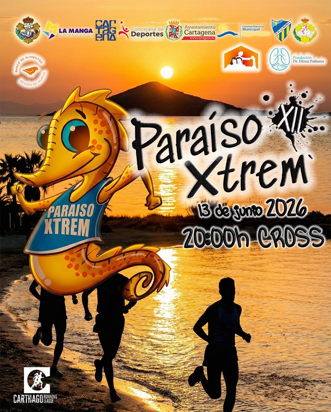 Cartel de XII Cross Paraíso Xtrem